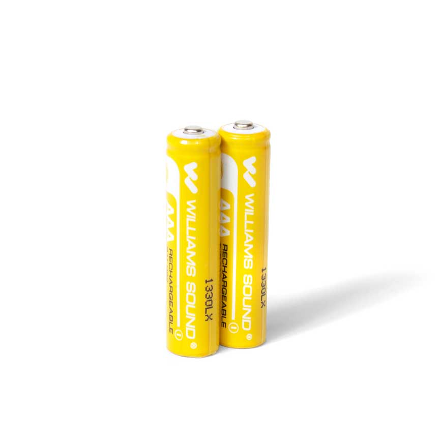 WS-BAT022-2 AAA NiMH Rechargeable Batteries - 2 Count