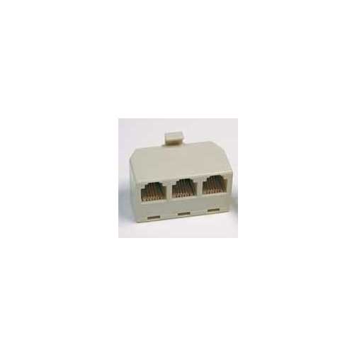 Picture of Lynn Electronics TEC-3JACK Multi-Phone Line Adapter 3-Jack