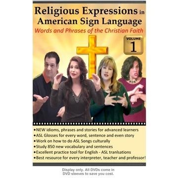 Picture of Harris Communications DVD485 American Sign Language Religious Expressions - Volume 1