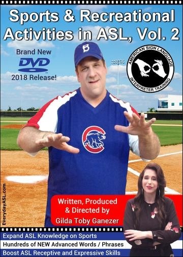 Picture of Harris Communications DVD488 American Sign Language Sports & Recreational Activities - Volume 2