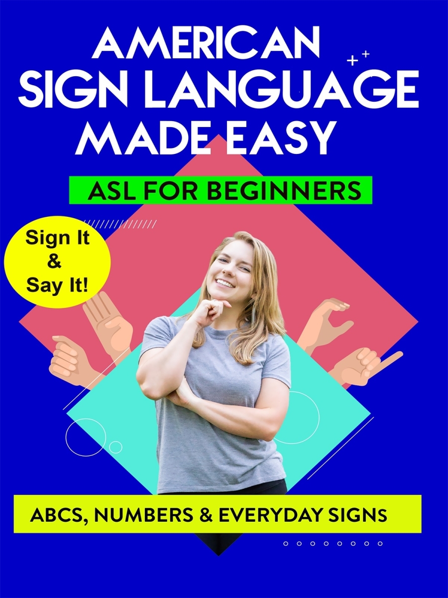 Picture of Harris Communications DVD497 American Sign Language Made Easy ASL for Beginners DVD - ABCs Numbers & Everyday Signs