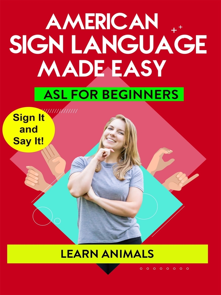 Picture of Harris Communications DVD502 American Sign Language Made Easy ASL for Beginners DVD - Learn Animals