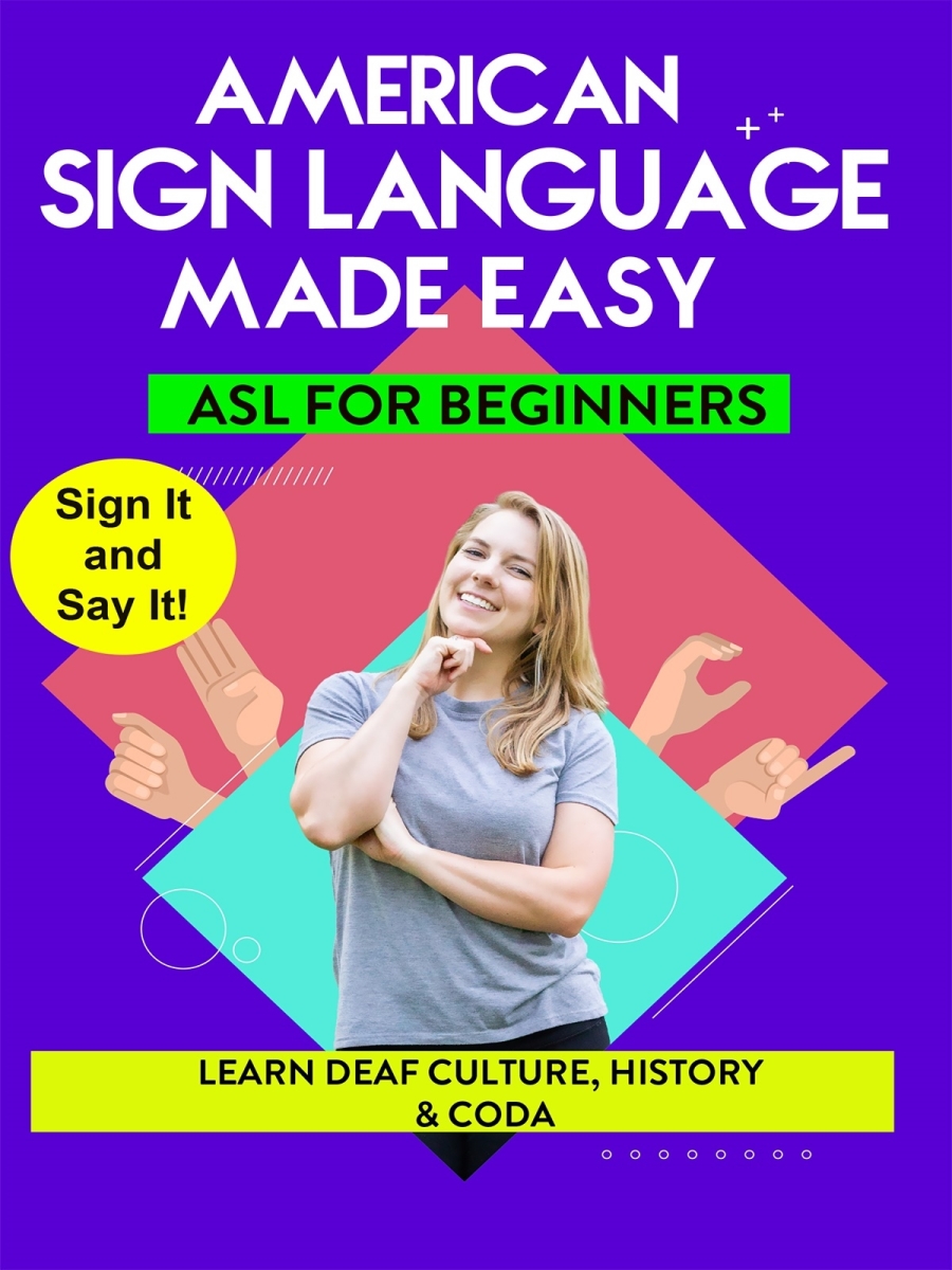Picture of Harris Communications DVD503 American Sign Language Made Easy ASL for Beginners DVD - Learn Deaf Culture History & CODA