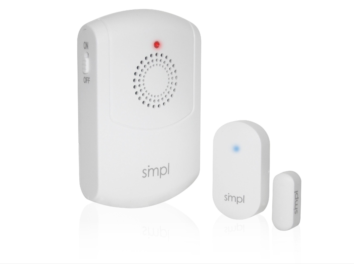 Picture of SMPL Technologies HC-SMPL-WA-DSKIT Wander Alert Wireless Door Sensor & Alarm Kit - 250 ft.