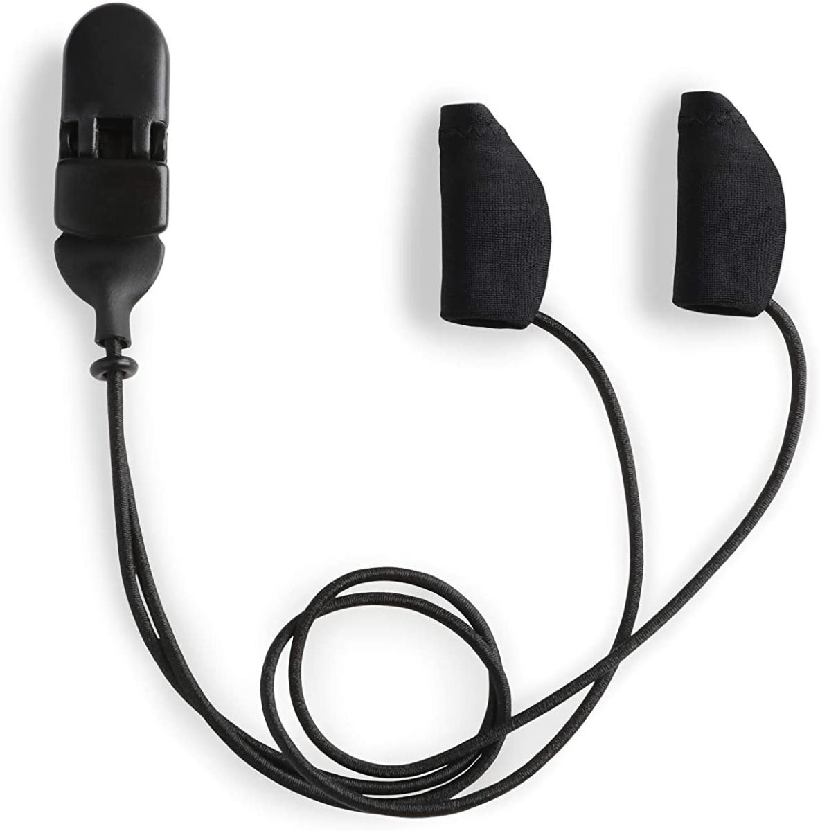 EG-MICROCORD-BK 1 in. Micro Corded Binaural Hearing Aids, Black