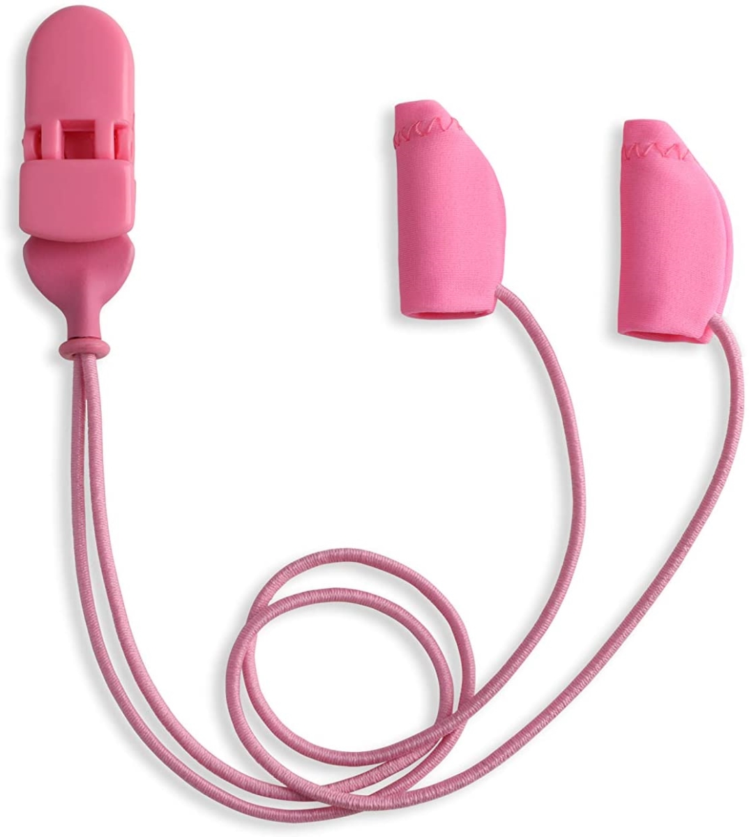 Picture of Ear Gear EG-MICROCORD-PK 1 in. Micro Corded Binaural Hearing Aids Protectors&#44; Pink
