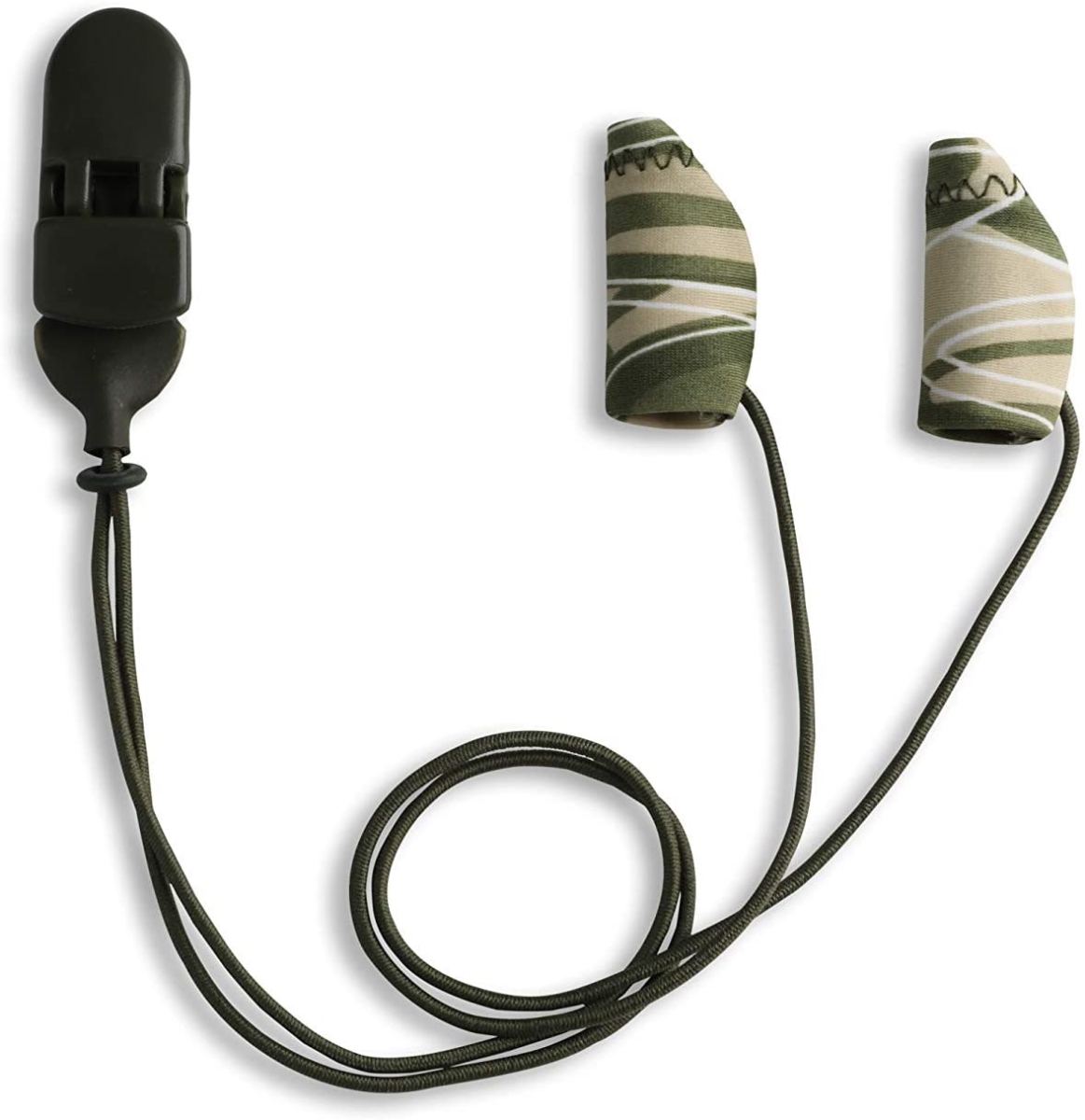 1 in. Micro Corded Binaural Hearing Aids, Camouflage