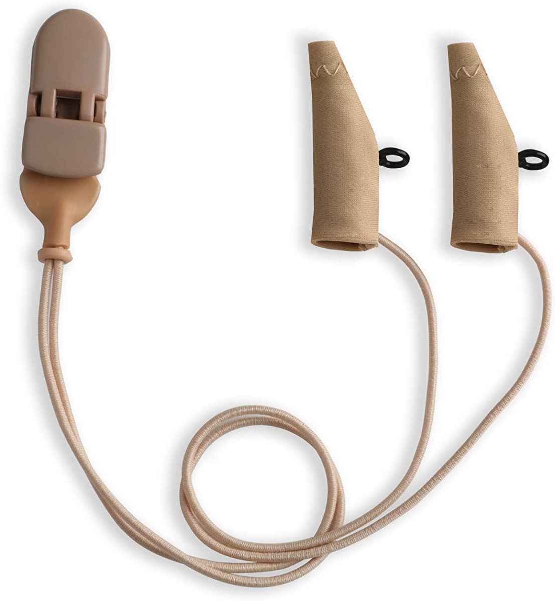 EG-MINICORD-EYE-TN Mini Corded Eyeglasses Hearing Aids Protector, Beige