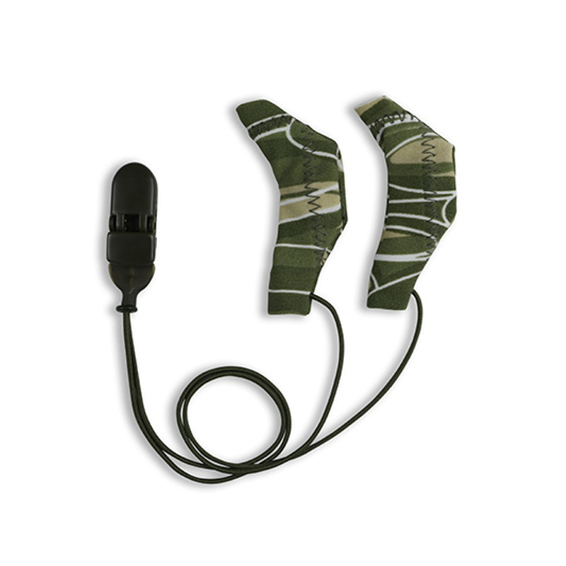Picture of Ear Gear EG-COCHM1CORD-CAM Cochlear M1 Corded Binaural Hearing Aids Protector, Camouflage