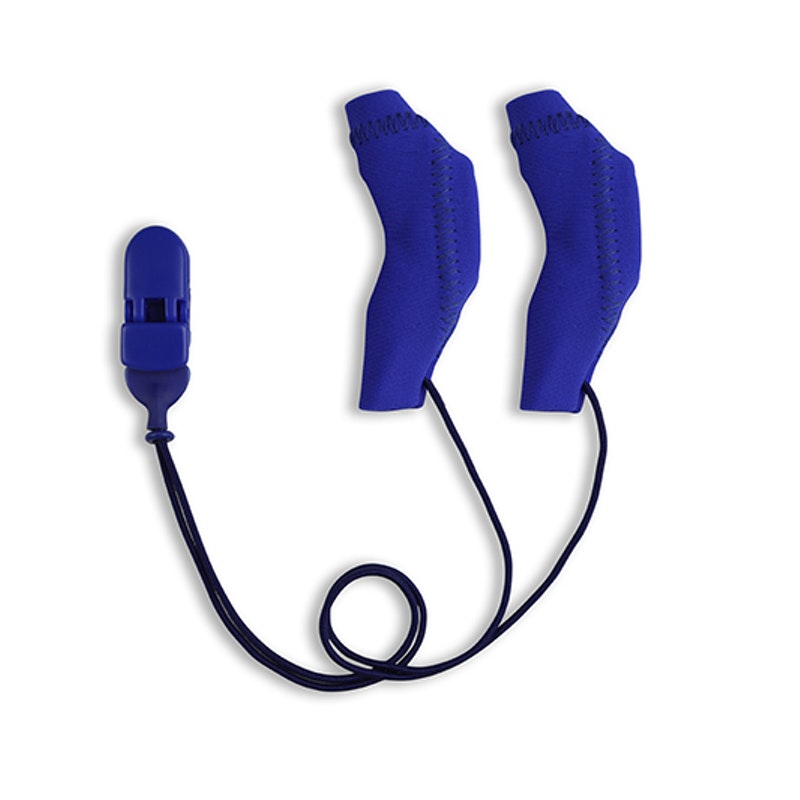 EG-COCHM1CORD-BL Cochlear M1 Corded Binaural Hearing Aids Protector, Blue