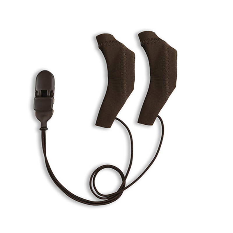 EG-COCHM1CORD-BR Cochlear M1 Corded Binaural Hearing Aids Protector, Brown