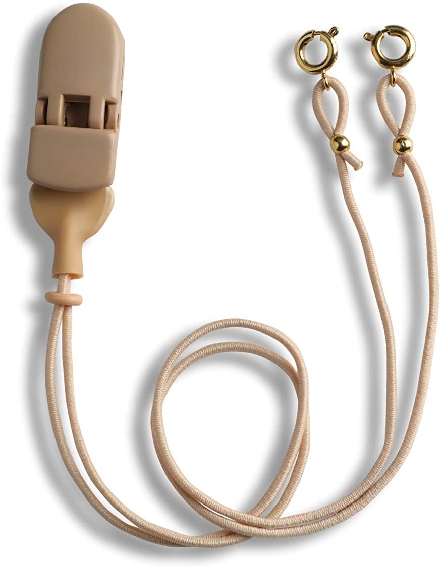 ITE Binaural Corded Hearing Aids, Beige