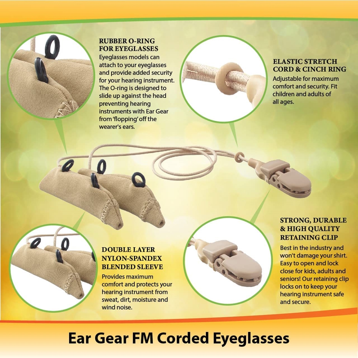 EG-ITEBINCORD-RD ITE Binaural Corded for Ear, Red