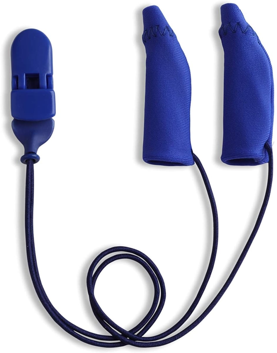EG-OGCORD-BL 1.25-2 in. Original Corded Binaural Hearing Aids, Blue