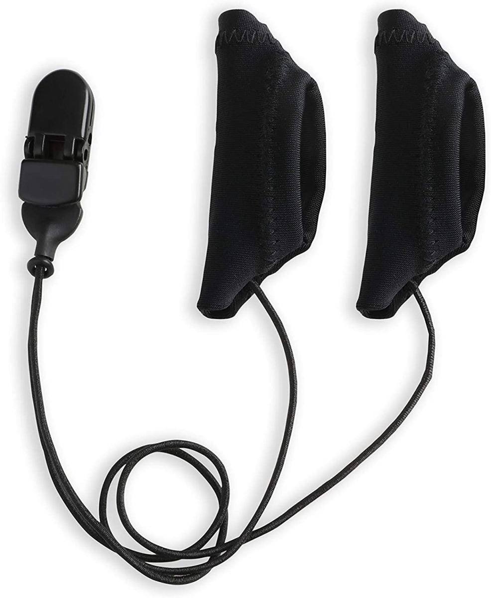 Picture of Ear Gear EG-COCHCORD-BK Cochlear Corded Binaural Hearing Aids Protector, Black