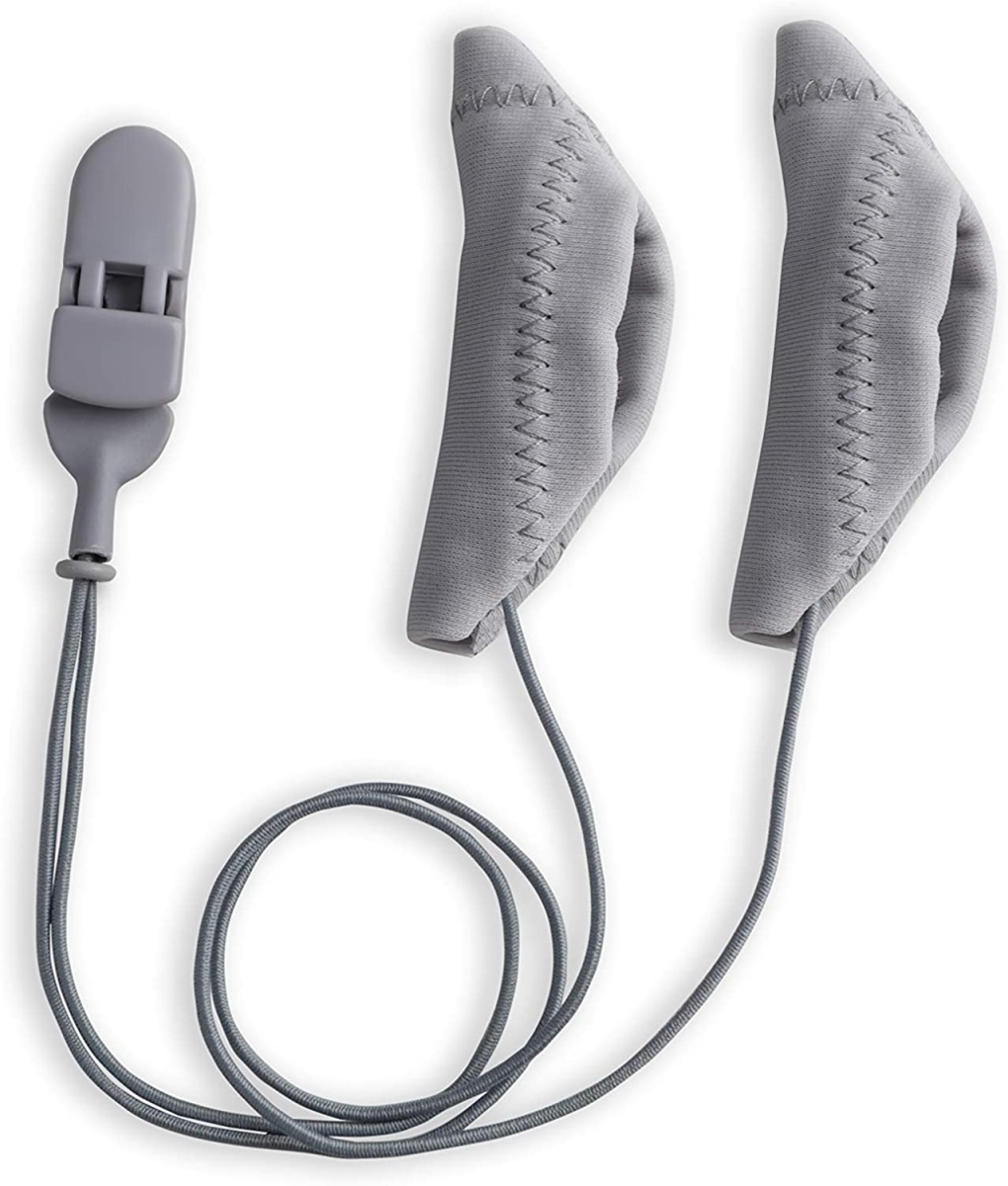 EG-COCHCORD-GY Hearing Aid Protection - Binaural Corded for Cochlear Devices, Grey