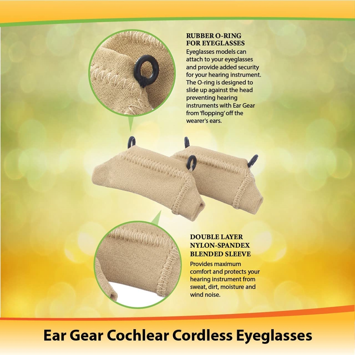 EG-COCH-EYE-BK Cochlear Cordless Eye Glasses, Black