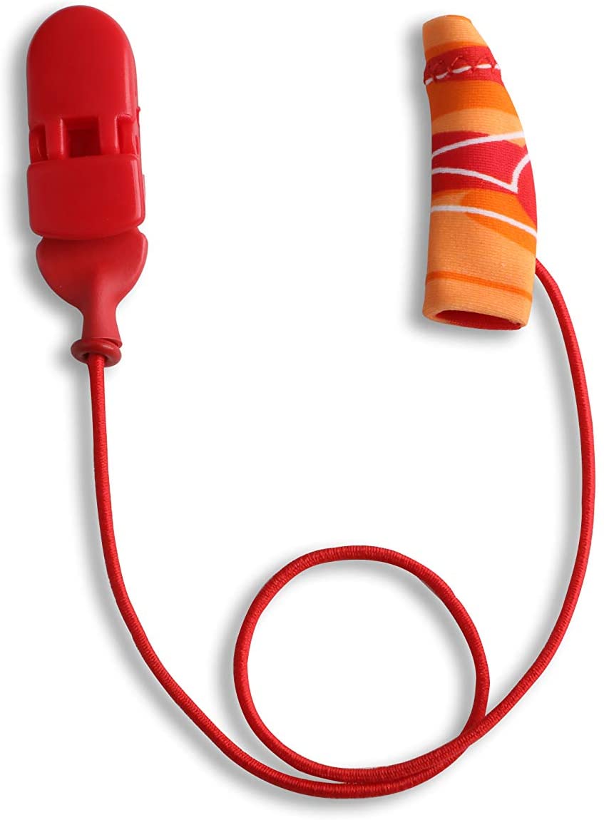 EG-MINIMONO-OR Mono Mini Corded Hearing Aids, Orange & Red - 1-1.25 in.