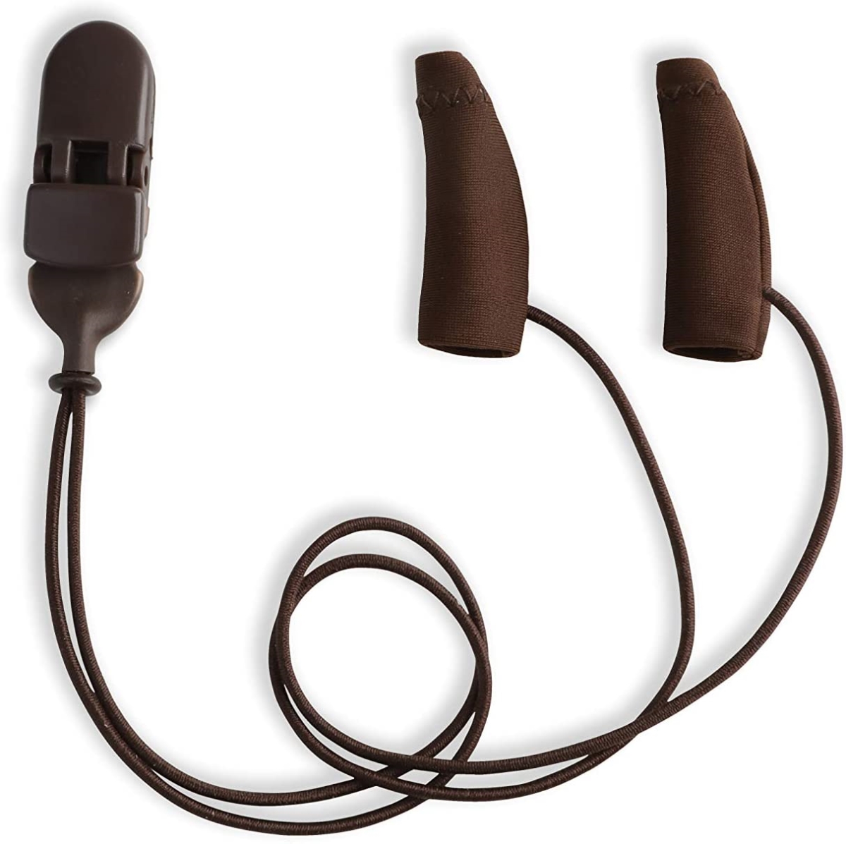 1-1.25 in. Mini Corded & Binaural Hearing Aids, Brown