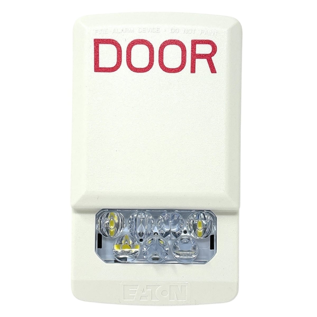 Strobe Light, White, LED, 24V, 60 FPM, Not Applicable Dia., Wall