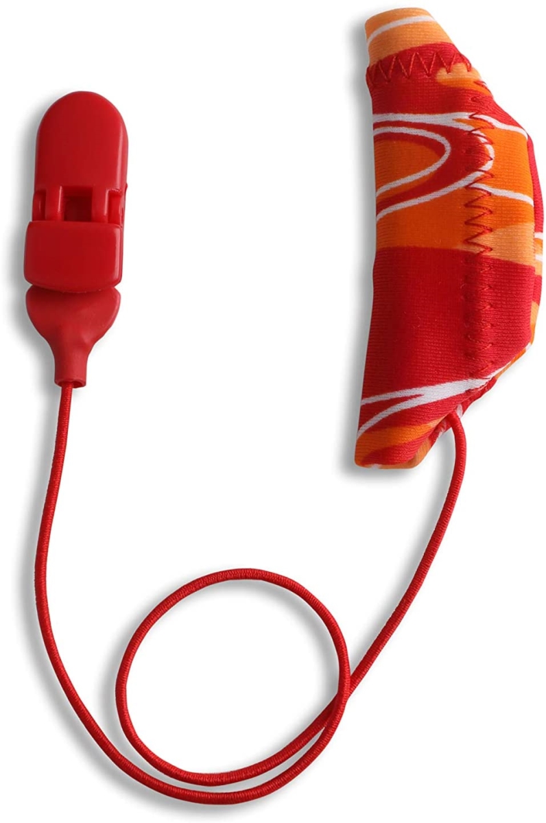 EG-COCHMONO-OR Cochlear Corded Mono Hearing Aid - Orange & Red