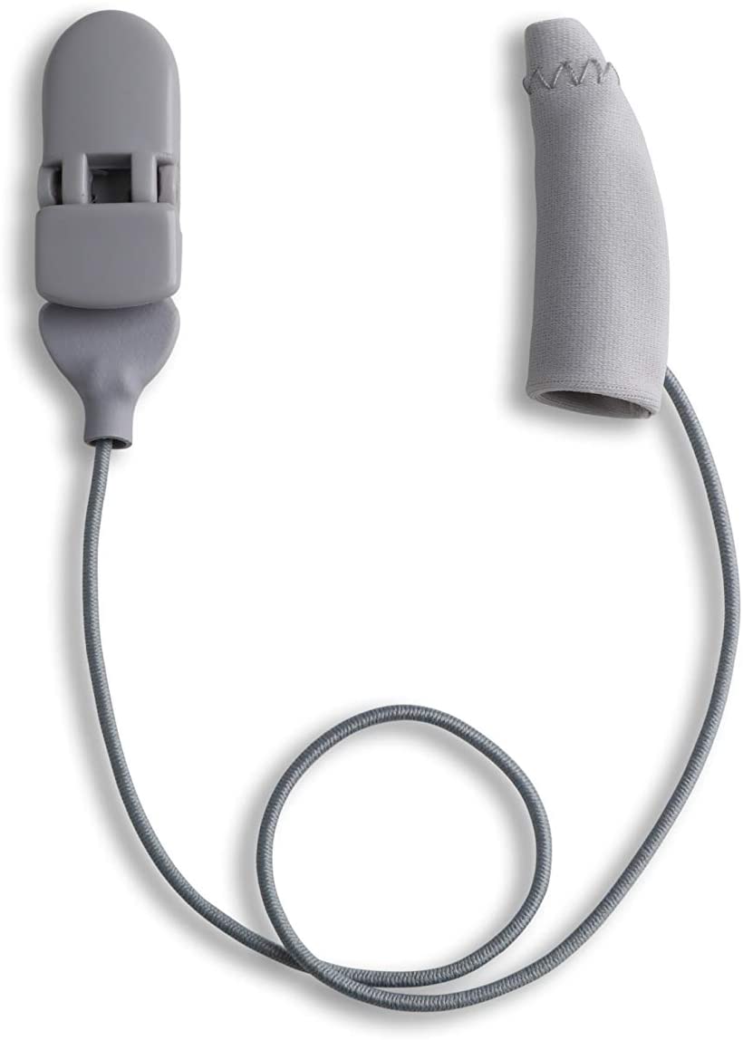 EG-MINIMONO-GY 1-1.25 in. Mini Corded Mono Hearing Aids - Gray