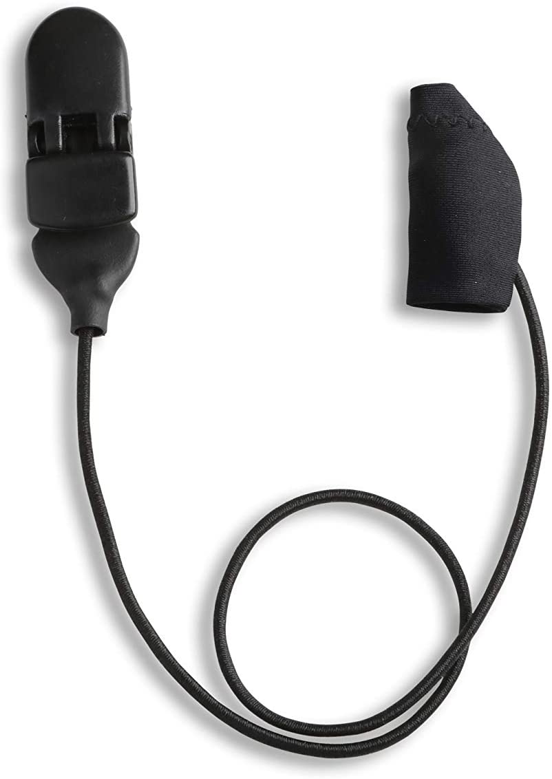 EG-MICROMONO-BK 1 in. Micro Corded Mono Hearing Aids - Black