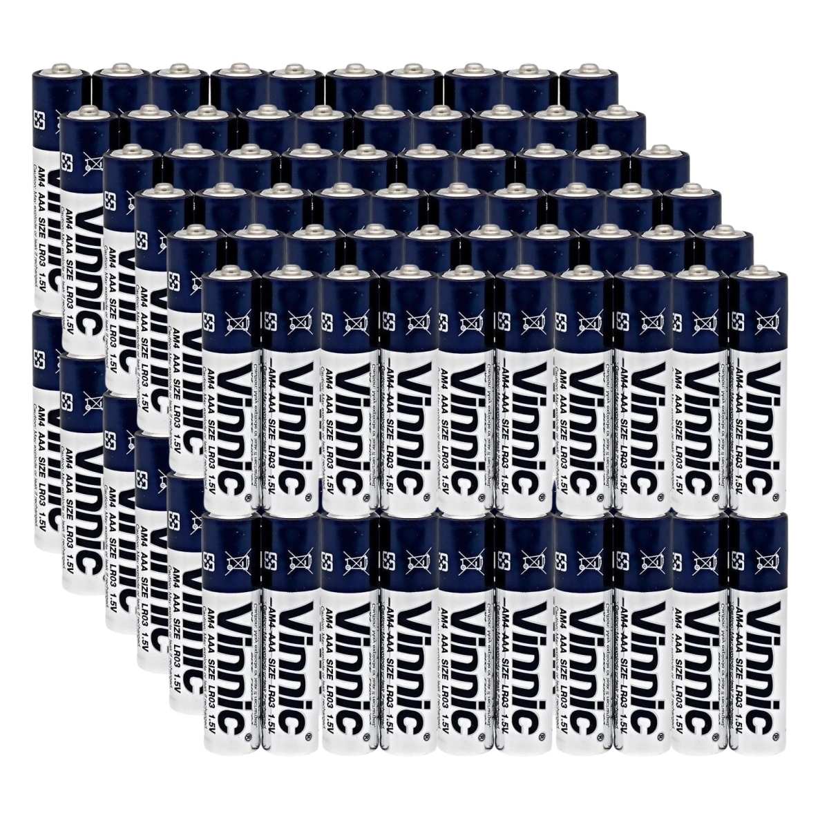 Picture of Williams Sound WS-BAT010-120 Vinic AAA Alkaline Batteries - Pack of 20