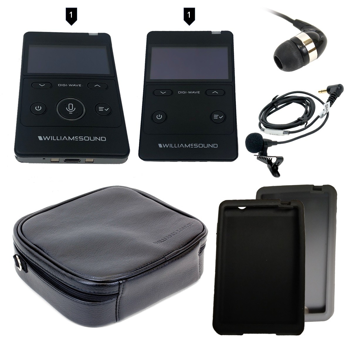 Picture of Williams Sound WS-DWSPCS3-400RCH DIGI-WAVE 400 Kit 3 for One Way Communication
