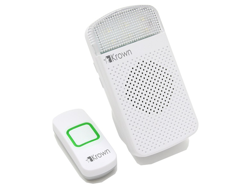 KM-DBKIT360 Lookout Sidekick Receiver & Wireless Push Button Doorbell Transmitter