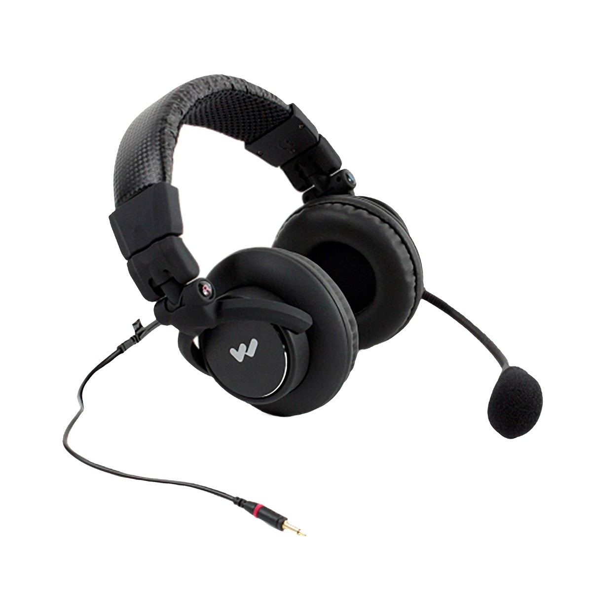 Picture of Williams Sound WS-MIC158 Dual-Muff Headset Microphone - Black
