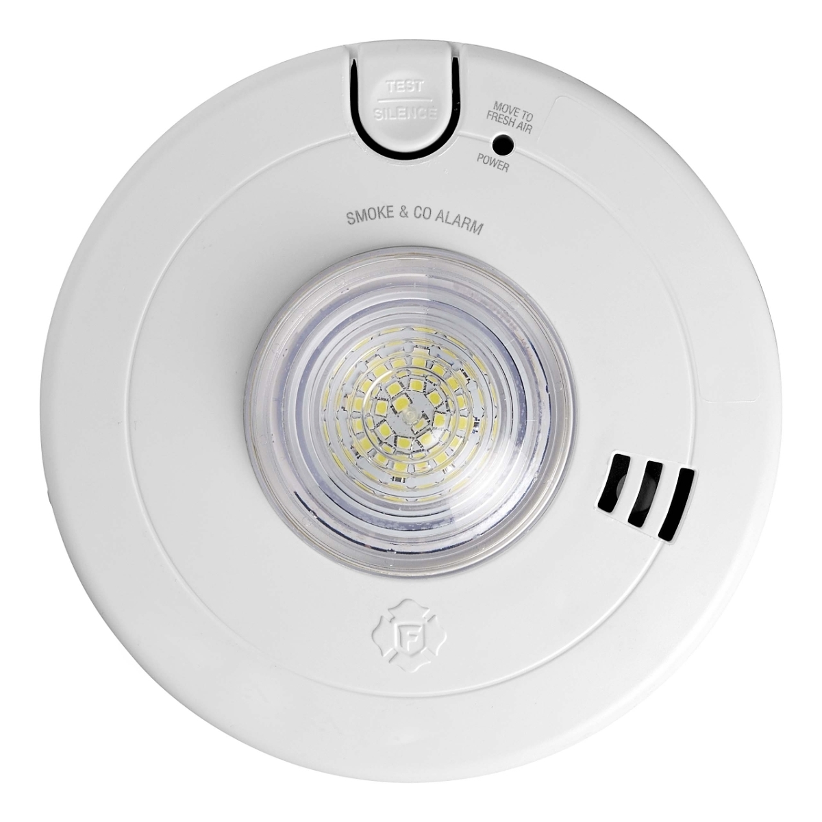 BRK-SMCO110LED-AC Hardwired Dual Smoke & CO Alarm with LED Strobe Light
