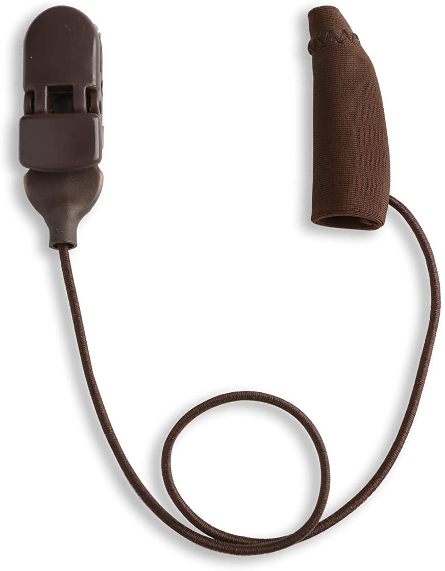 EG-MINIMONO-BR 1-1.25 in. Mini Corded Mono Hearing Aids - Brown