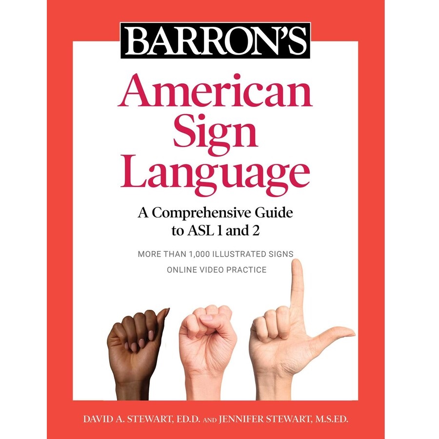 Barrons BARRONS-ASL American Sign Language- A Comprehensive Guide to ASL 1 & 2