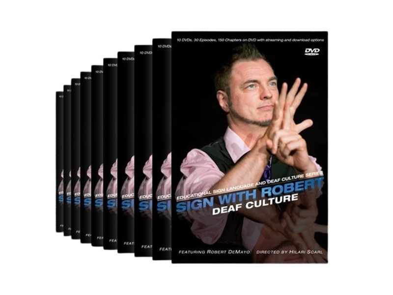 SIGN-WITH-ROBERT The Complete  10-DVD Set