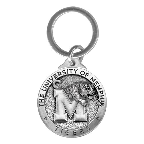 Picture of Heritage Metalworks KC10320 Memphis Tigers Key Chain