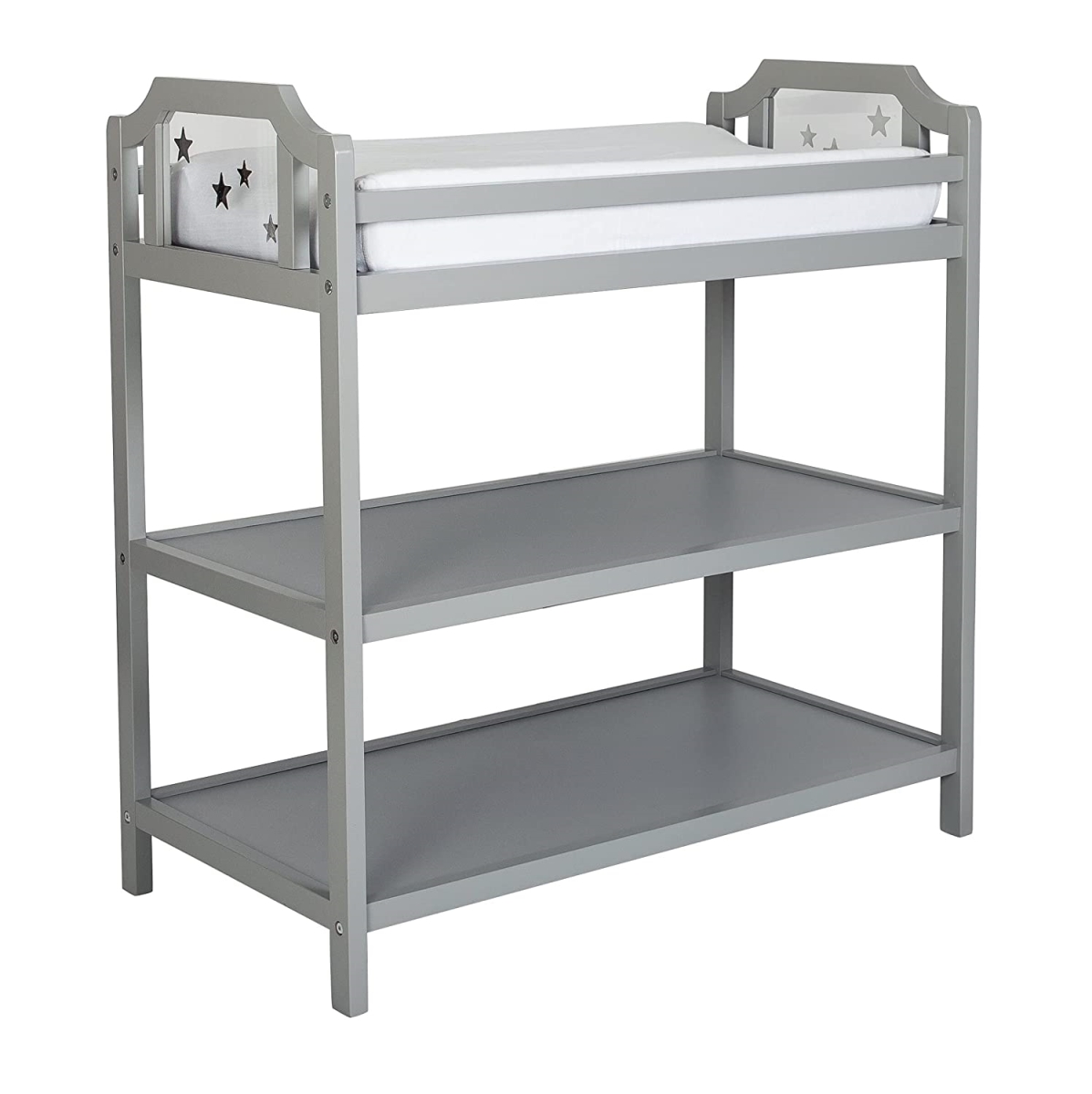 25366-LGY Celeste Changing Table, Light Gray