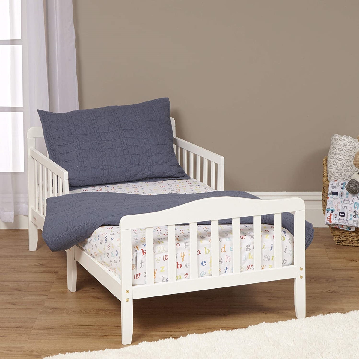 Picture of Suite Bebe 24610-WH Blaire Toddler Bed, White
