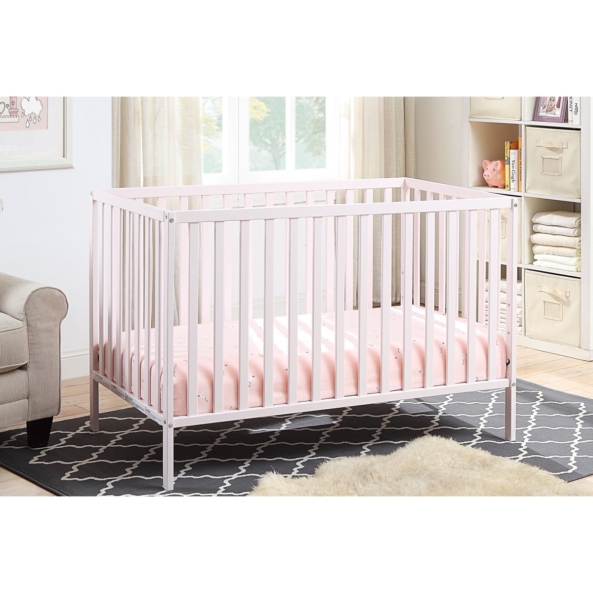 Picture of Suite Bebe 25100-PPK Palmer Island Crib&#44; Pastel Pink
