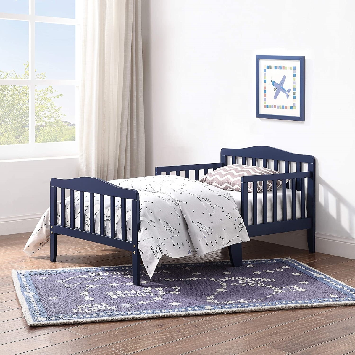 Picture of Suite Bebe 24610-NAY Blaire Toddler Bed&#44; Navy Blue
