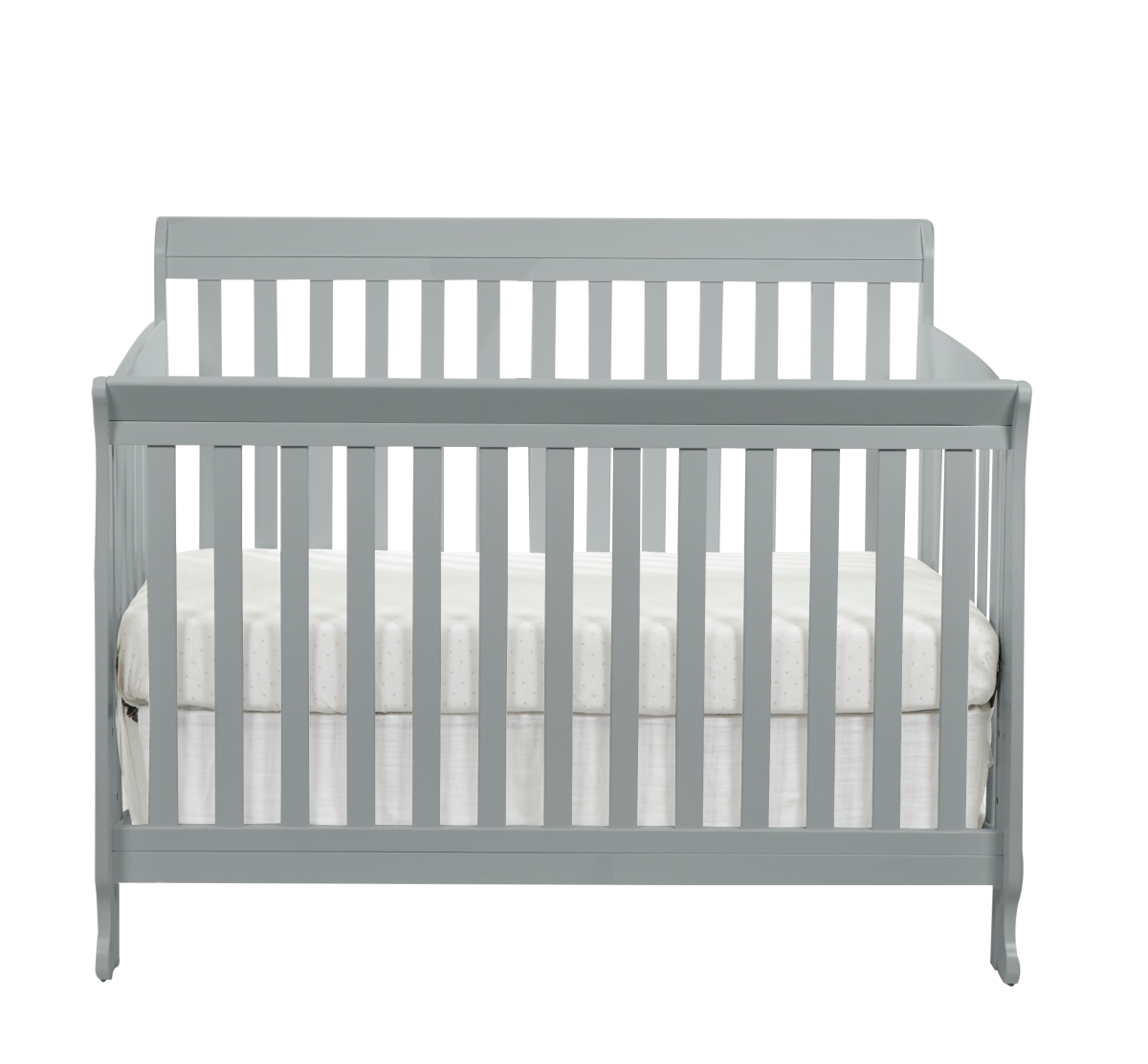 11400-GRY Riley Crib, Gray -  Suite Bebe