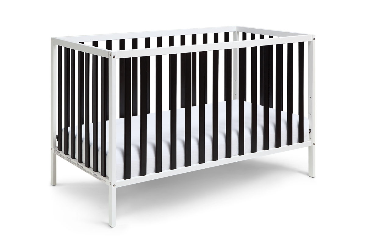 Deux Remi Island Crib, White & Black -  Baby Cache, BA764811