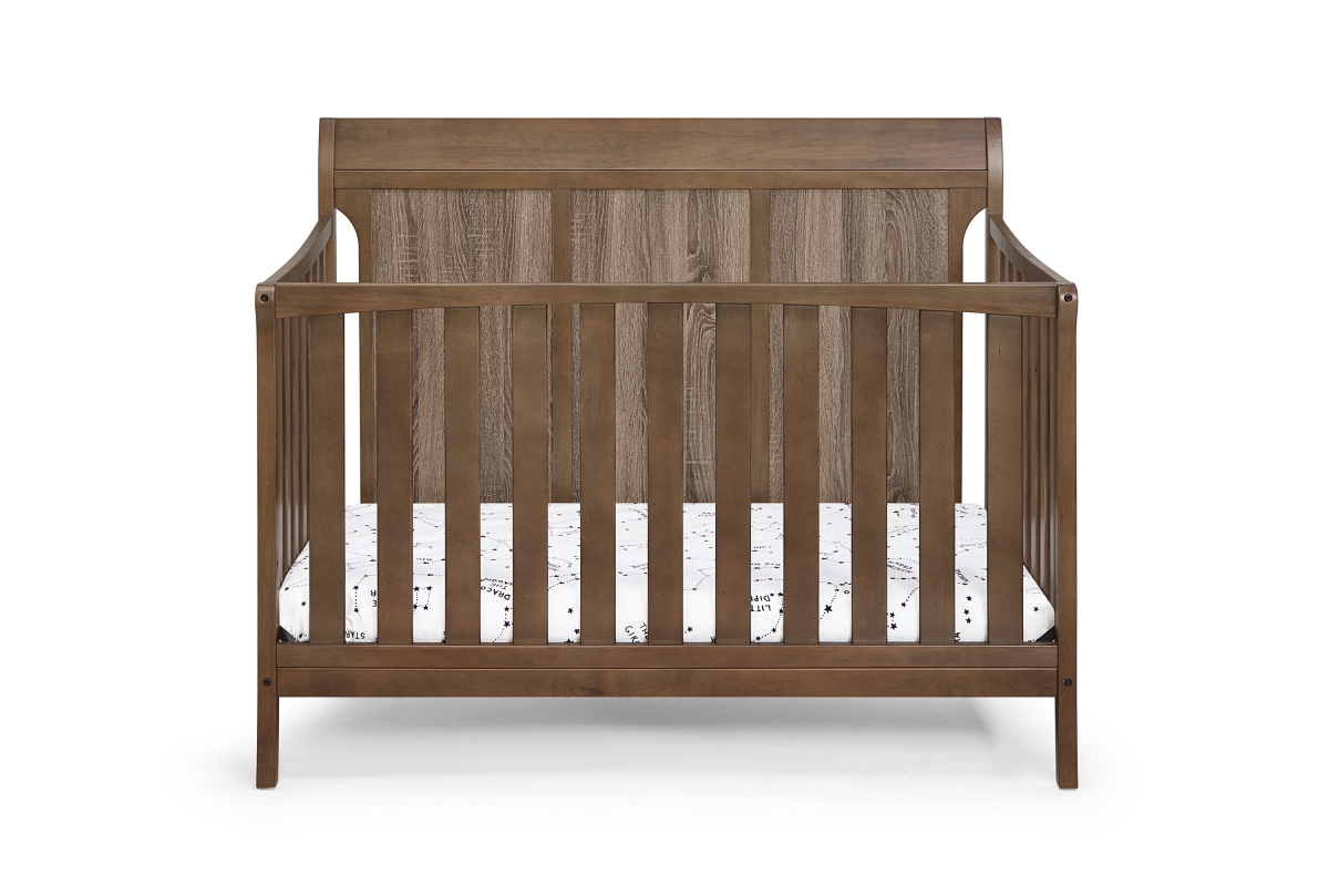 27600-BRN Shailee Lifetime 4-in-1 Crib, Brown & Brown Stone -  Suite Bebe