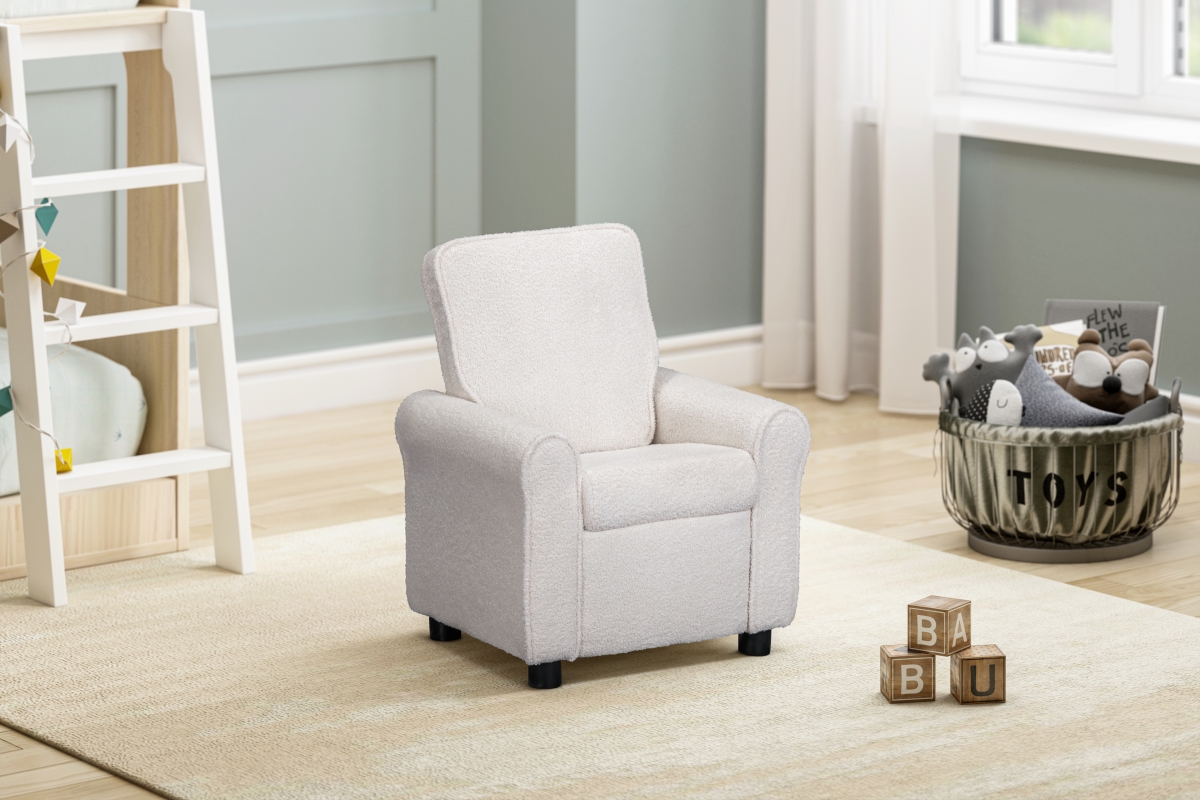 906KRS-WWT Jordan Kids Recliner Wooly White
