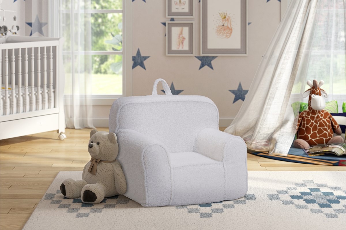 904FCS-FSW Kuddlez Kids Foam Chair Soft White