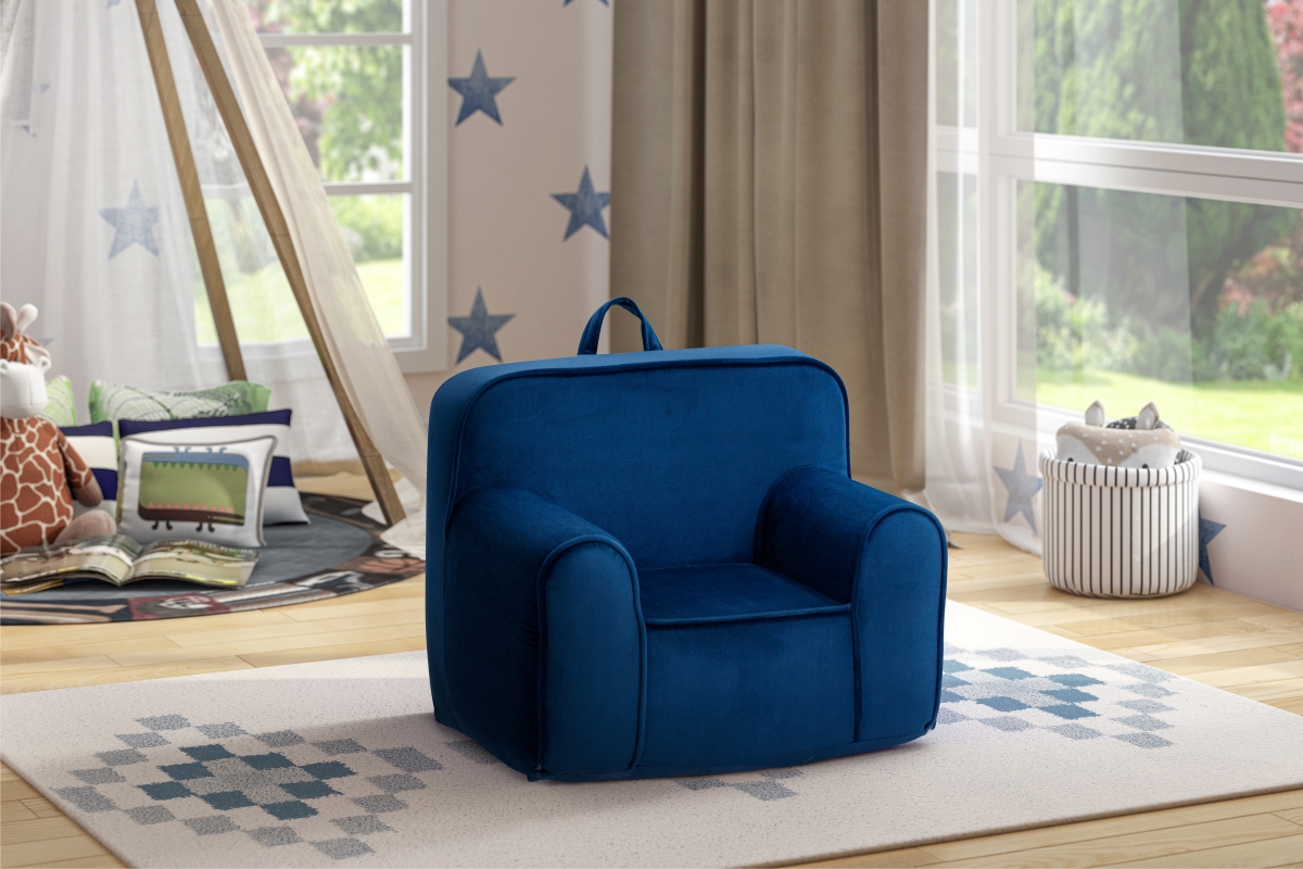 904FCS-BLU Kuddlez Kids Foam Chair Blue