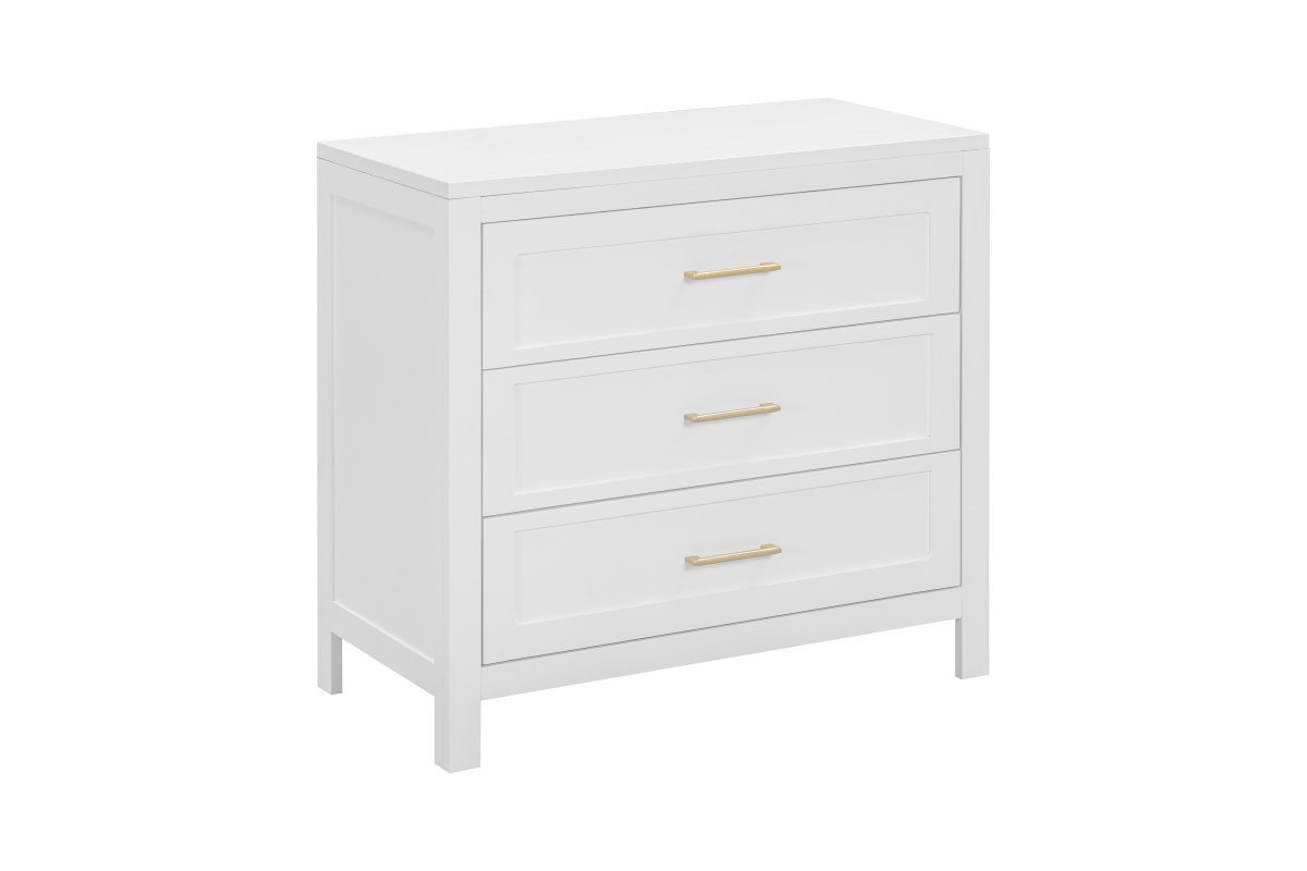 31803-WH Reign 3 Drawer Dresser in White