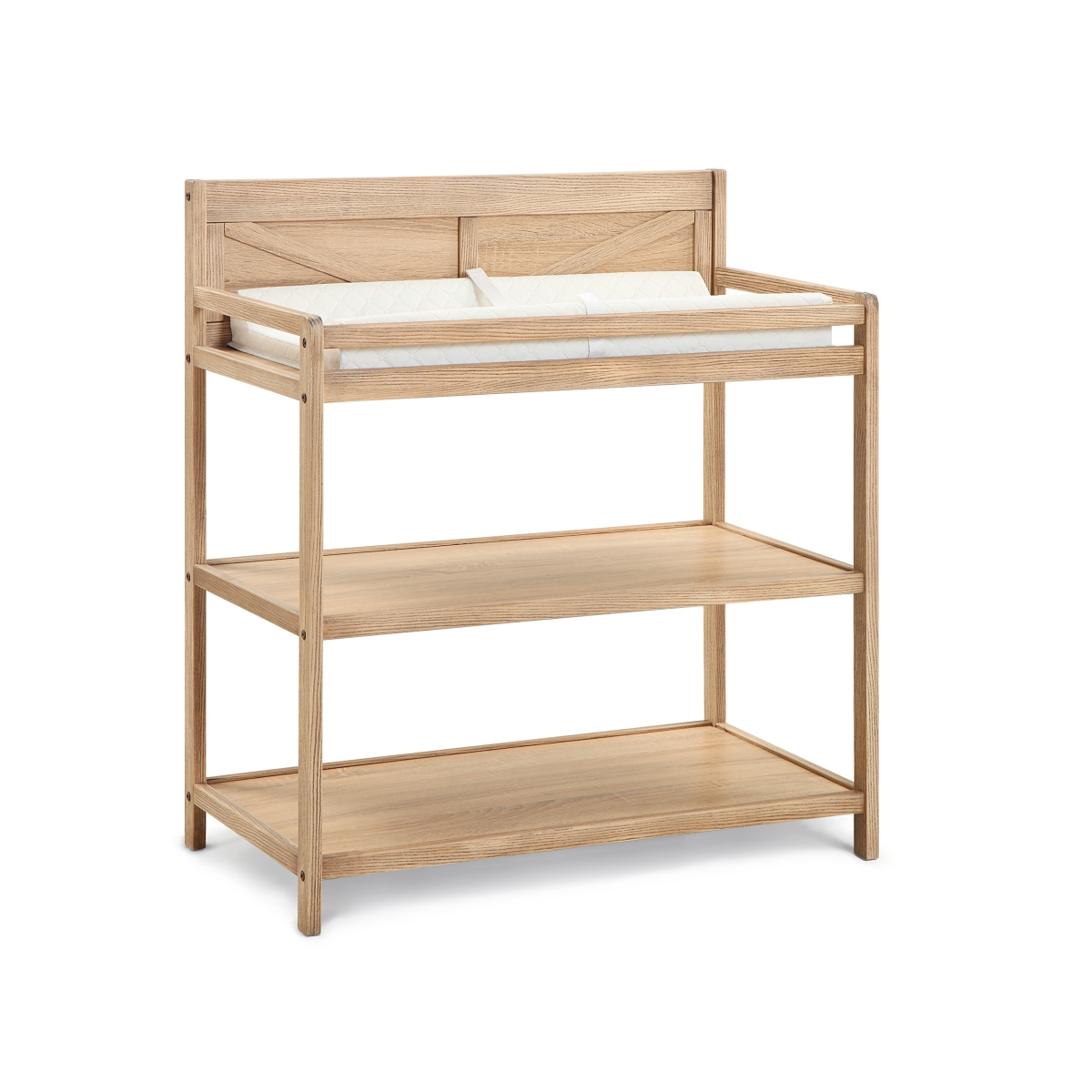 27266-BOK Barnside Changing Table Beached Oak