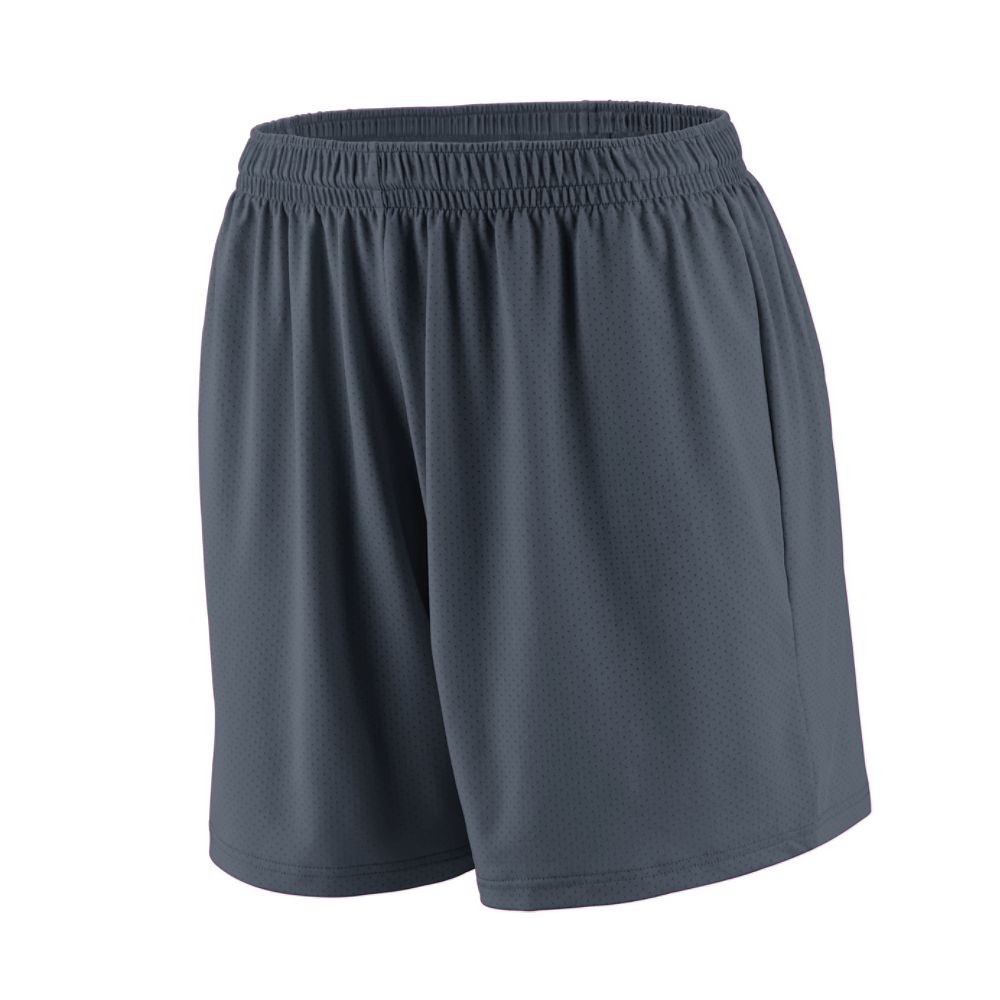Picture of Augusta 1292A-Graphite-L Ladies Inferno Short&#44; Graphite - Large