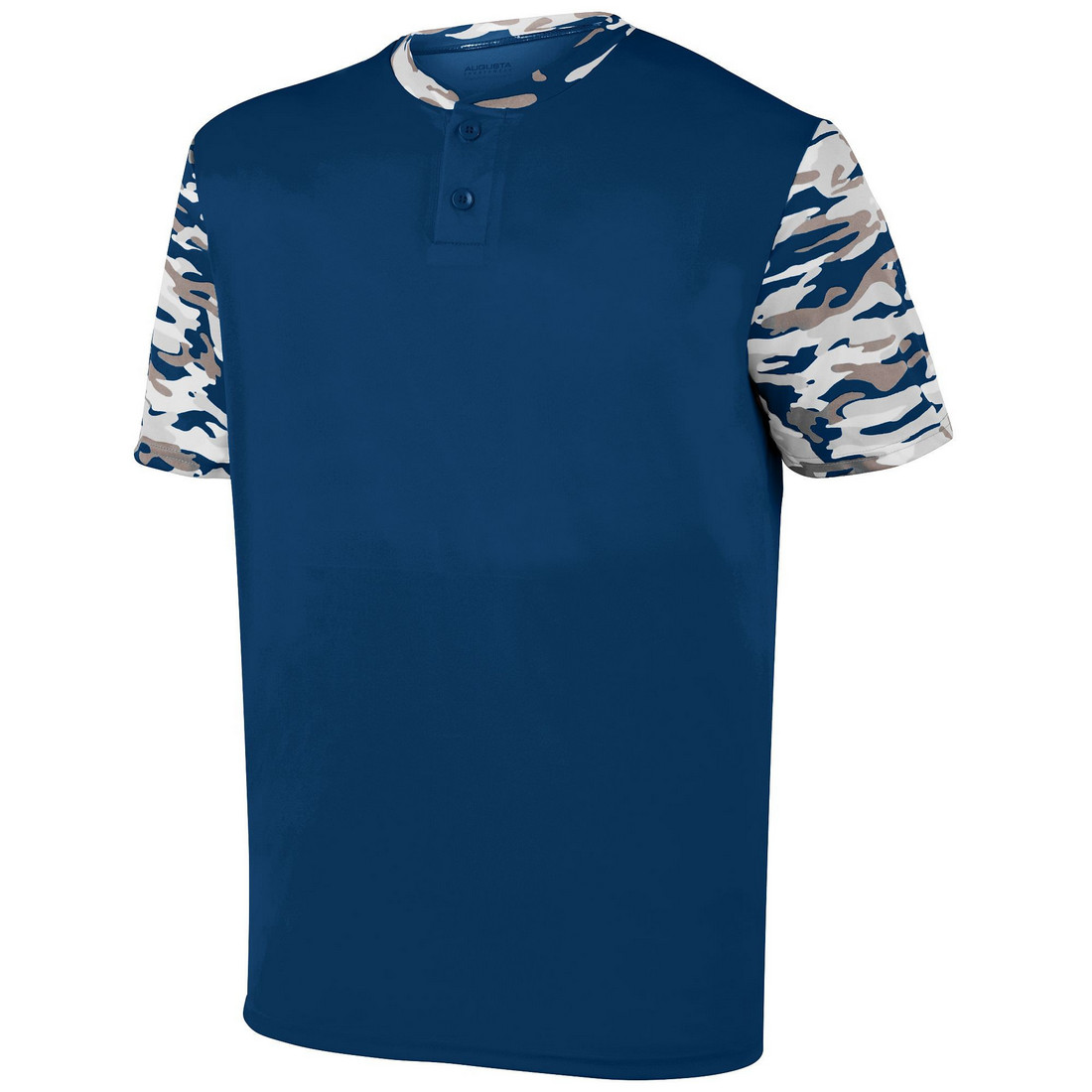 Picture of Augusta 1549A-Navy- Navy Mod-S Youth Pop Fly Jersey&#44; Navy & Navy Mod - Small